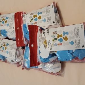 5 Sets. Foam Stickers.  Doves/Angels.